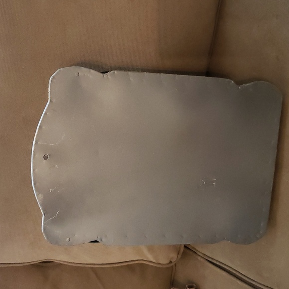 Replica Antique Mailbox Metal with patina see pictures for size - Picture 5 of 9